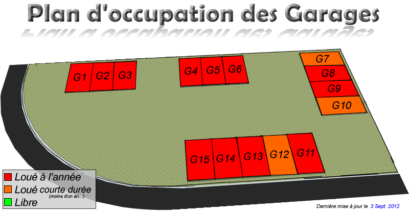 garaje reservations plan d occupation garaje reservations plan d occupation